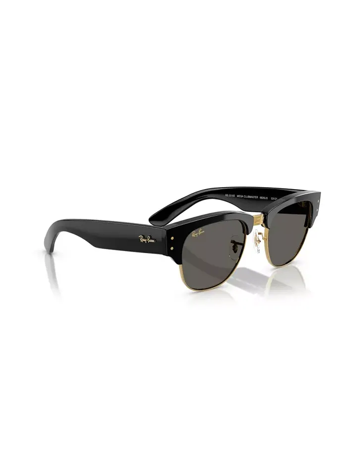 Унисекс солнцезащитные очки Mega Clubmaster, RB0316S Ray-Ban — изображение 6 из 7, черный золотистый