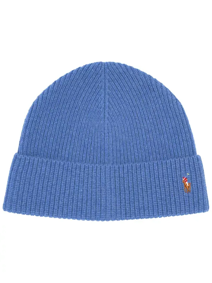 Мужская фирменная кепка с манжетой Polo Ralph Lauren — изображение 10 из 13, синий