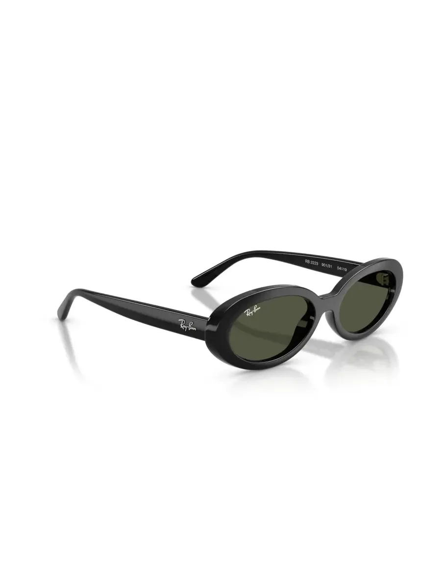 Женские овальные солнцезащитные очки, RB2223 Ray-Ban — изображение 6 из 7, черный