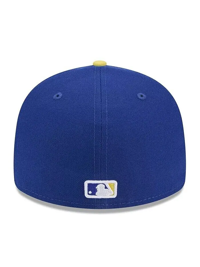 Мужская низкопрофильная приталенная шляпа Royal Minnesota Twins 2024 City Connect 59FIFTY New Era — изображение 2 из 4