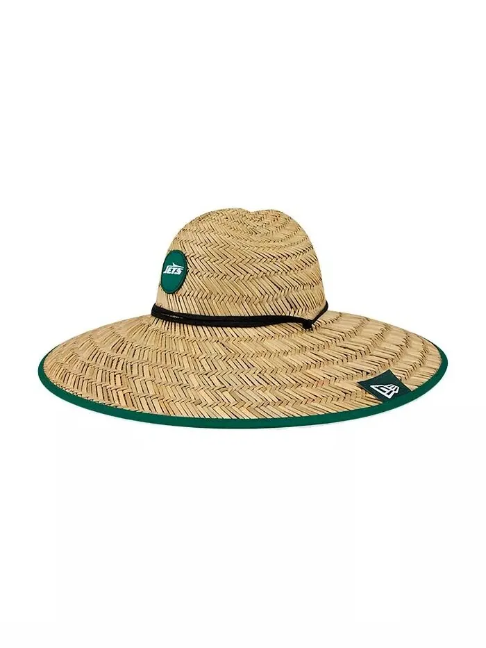 Мужская соломенная шляпа Natural New York Jets New Era — изображение 1 из 4, прозрачный
