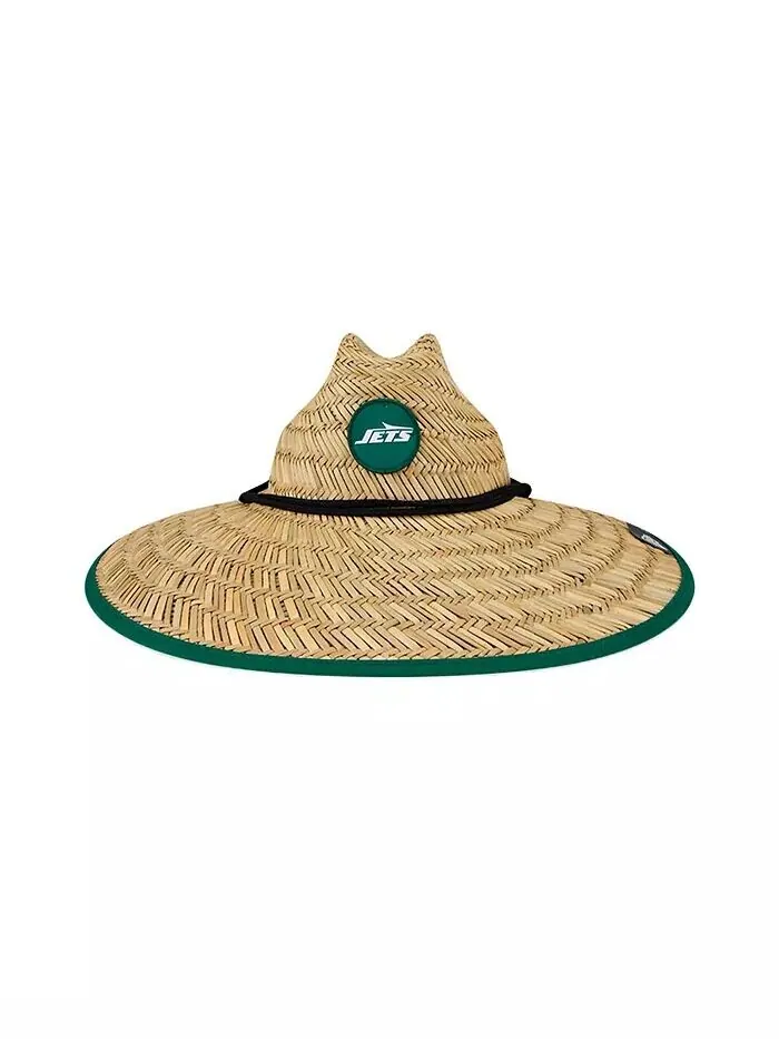 Мужская соломенная шляпа Natural New York Jets New Era — изображение 2 из 4, прозрачный