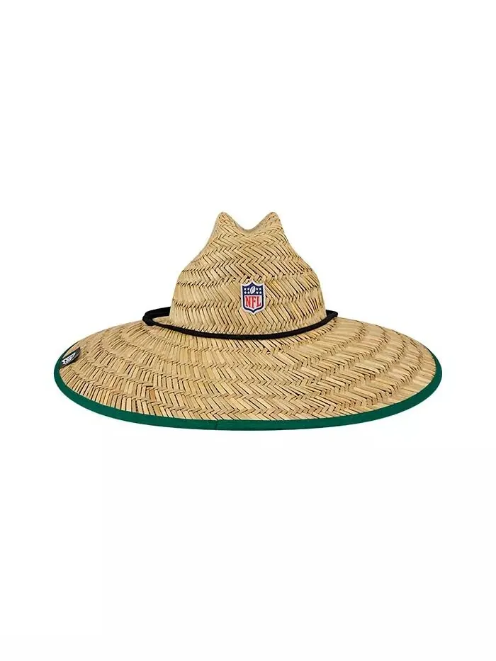 Мужская соломенная шляпа Natural New York Jets New Era — изображение 3 из 4, прозрачный
