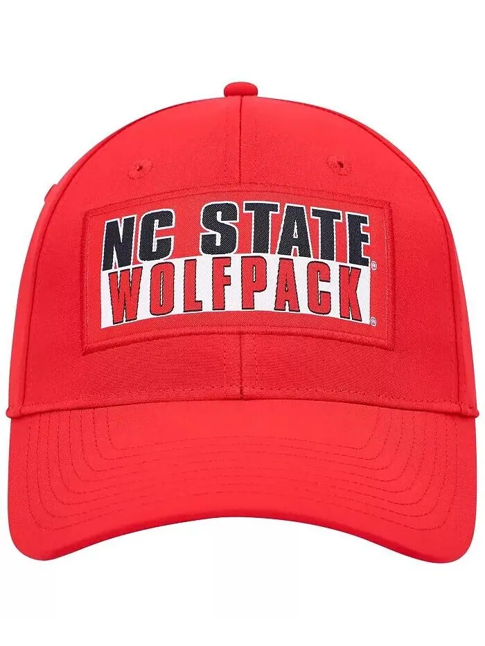 Мужская красная бейсболка NC State Wolfpack Positraction Snapback Colosseum — изображение 2 из 2