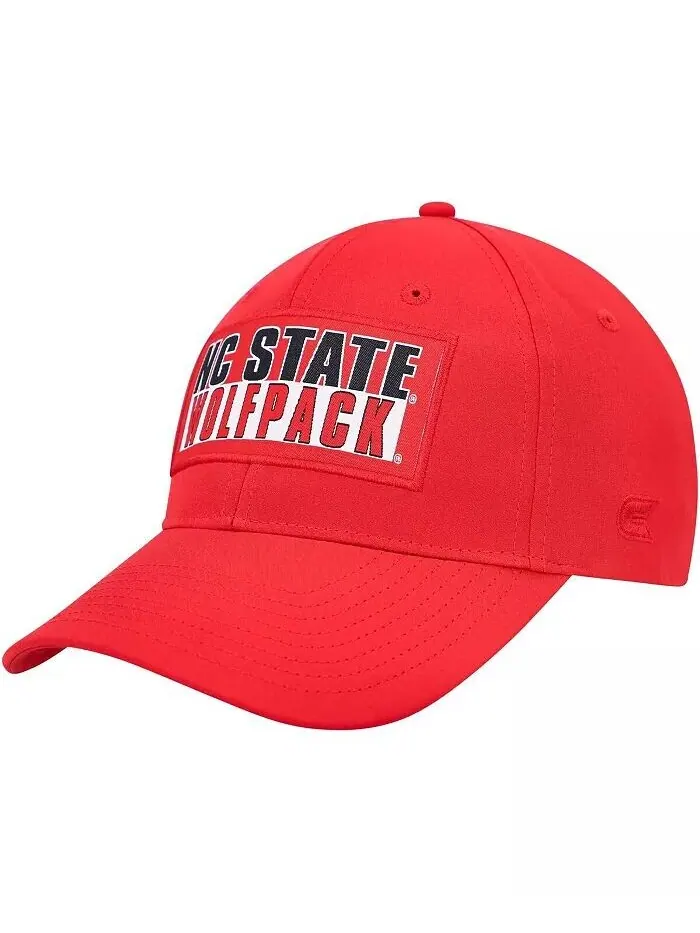 Мужская красная кепка Snapback Positraction NC State Wolfpack Positraction Colosseum — изображение 1 из 2, красный