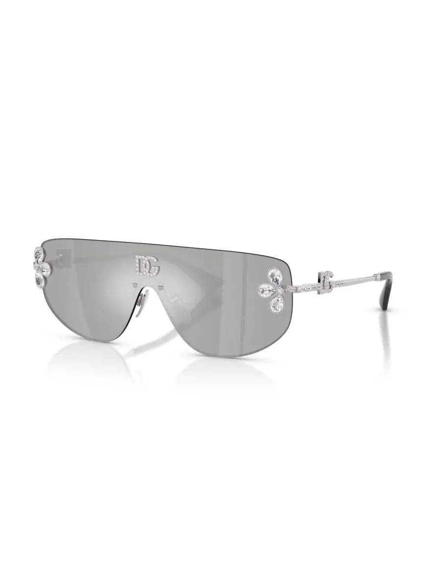Солнцезащитные очки прямоугольные с зеркальными линзами DG2333B Dolce&Gabbana
