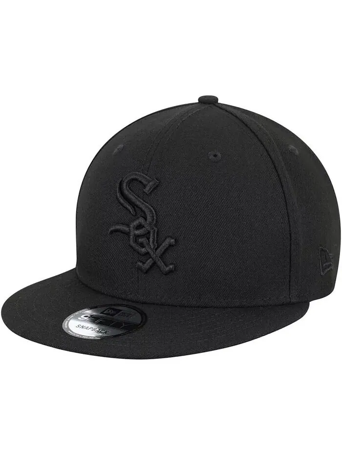 Регулируемая Кепка Chicago White Sox Black On Black 9Fifty Team Snapback - Черный New Era — изображение 1 из 4