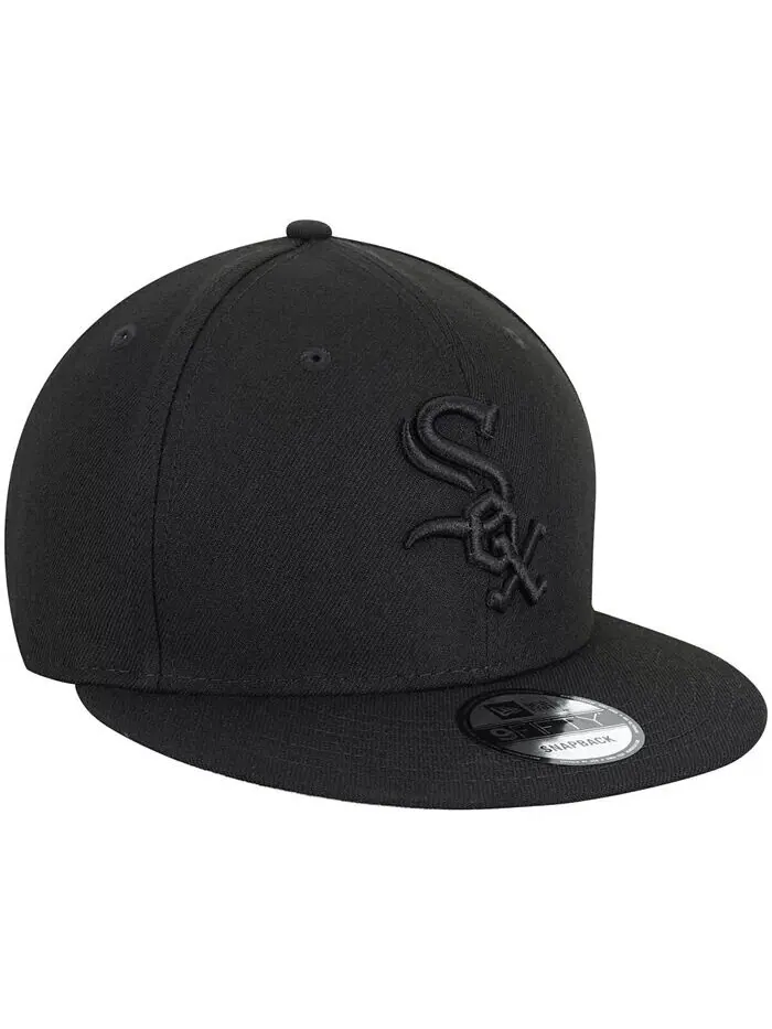 Регулируемая Кепка Chicago White Sox Black On Black 9Fifty Team Snapback - Черный New Era — изображение 3 из 4