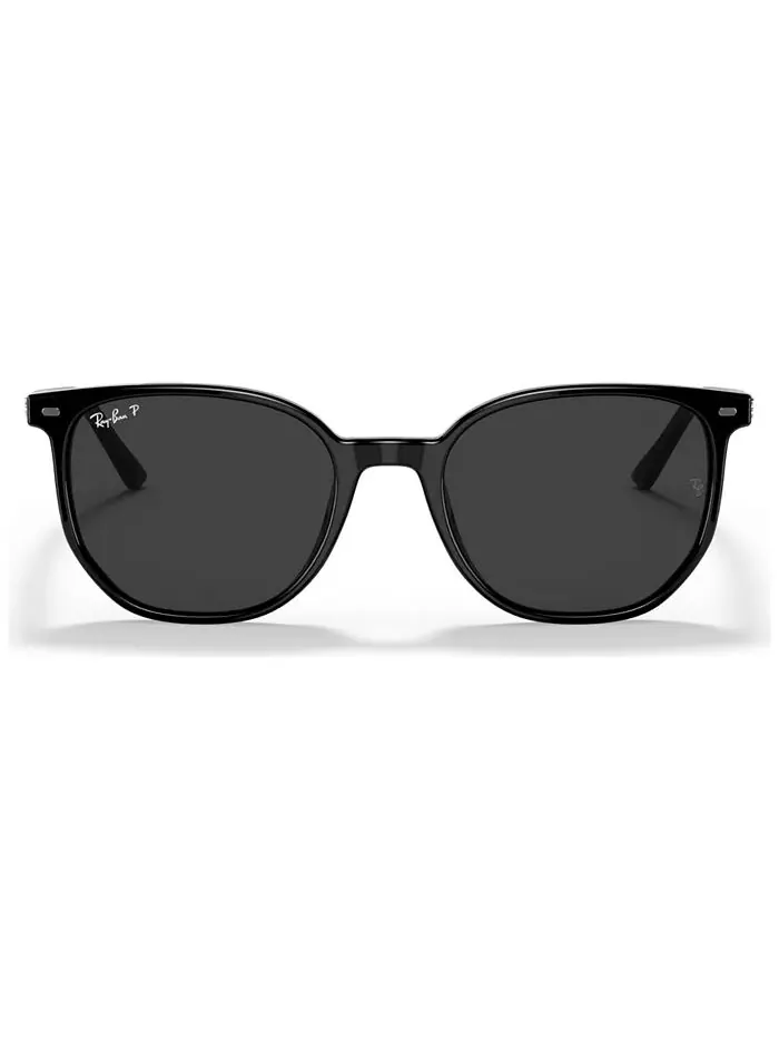 Солнцезащитные очки Elliot 54 Polarized Low Bridge Fit Unisex Ray-Ban — изображение 3 из 7, черный