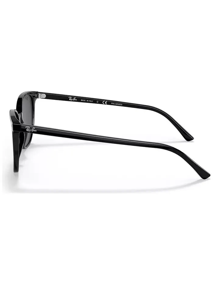 Солнцезащитные очки Elliot 54 Polarized Low Bridge Fit Unisex Ray-Ban — изображение 4 из 7, черный