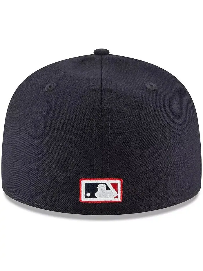 Мужская темно-синяя шляпа Minnesota Twins Cooperstown Collection Wool 59FIFTY New Era — изображение 4 из 4, темно-синий
