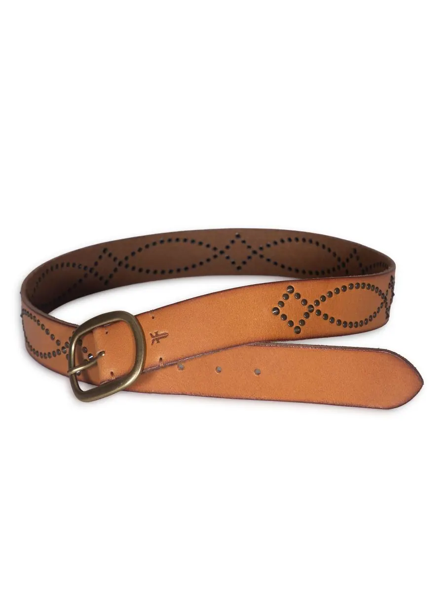 Женский пояс с заклепками Heritage 38 мм Frye — изображение 2 из 5, виски