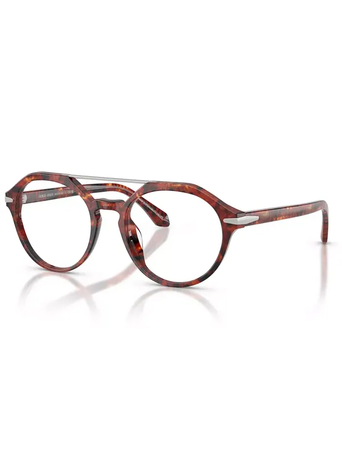 Мужские круглые очки, AR7278U Giorgio Armani — изображение 1 из 6, коричневый