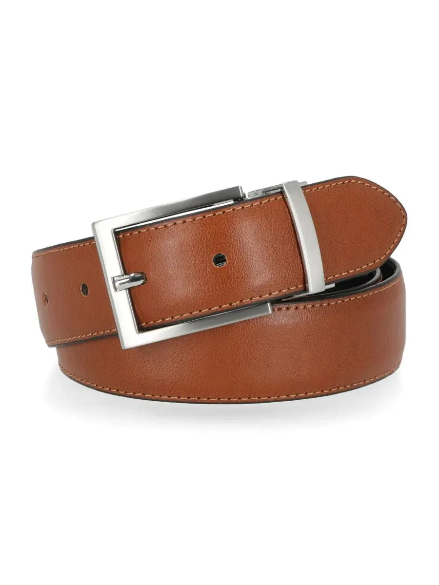Ремень 35 мм с прострочкой Modern Edge Stitch Belt Steve Madden — изображение 2 из 4