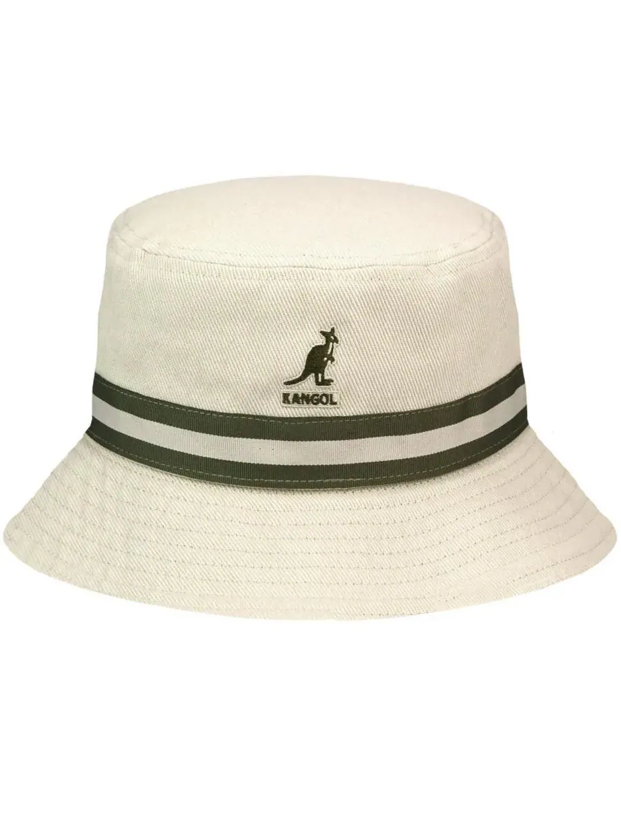 Мужская полосатая панама Lahinch Kangol — бежевый