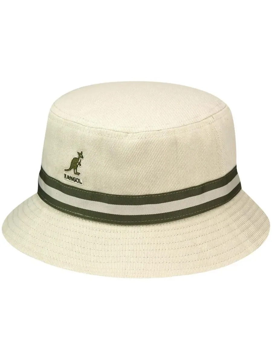 Мужская полосатая панама Lahinch Kangol — изображение 2 из 2, бежевый