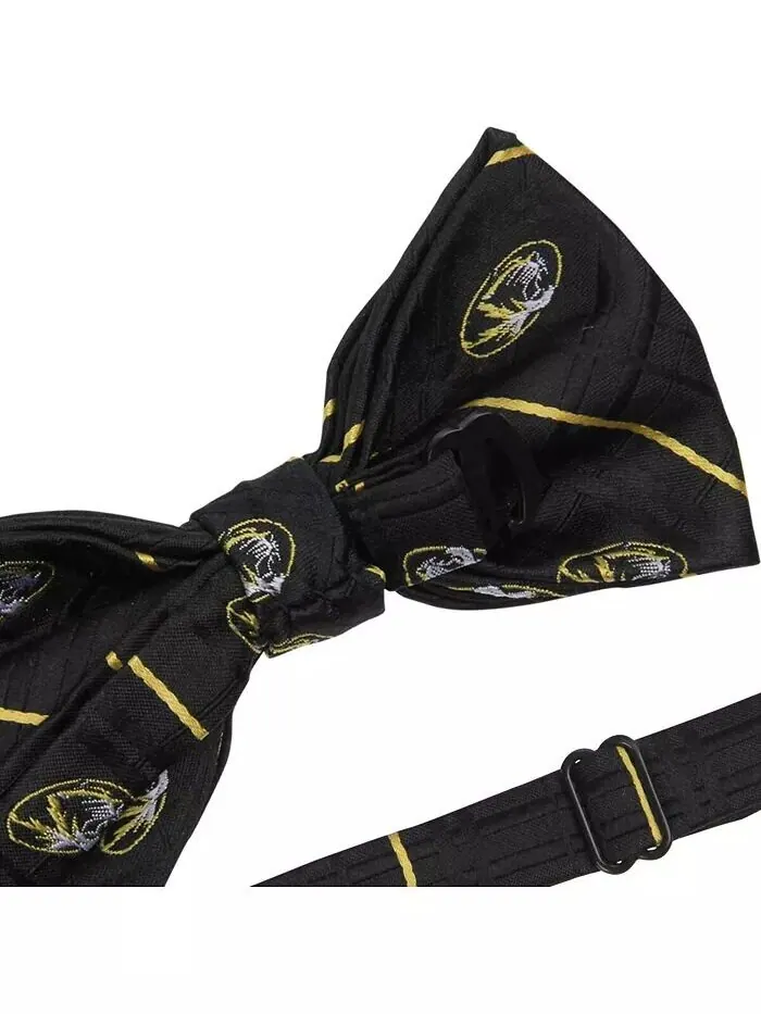 Мужской черный оксфордский галстук-бабочка Missouri Tigers Eagles Wings — изображение 2 из 2