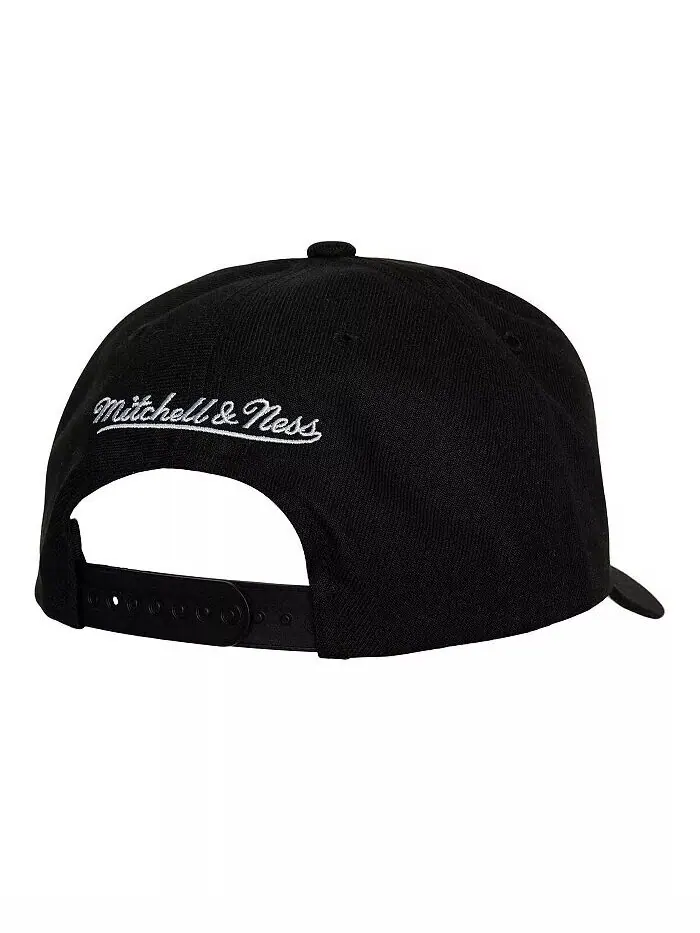 Мужская черная регулируемая кепка Boston Bruins Team Ground Pro Mitchell & Ness — изображение 3 из 3, черный