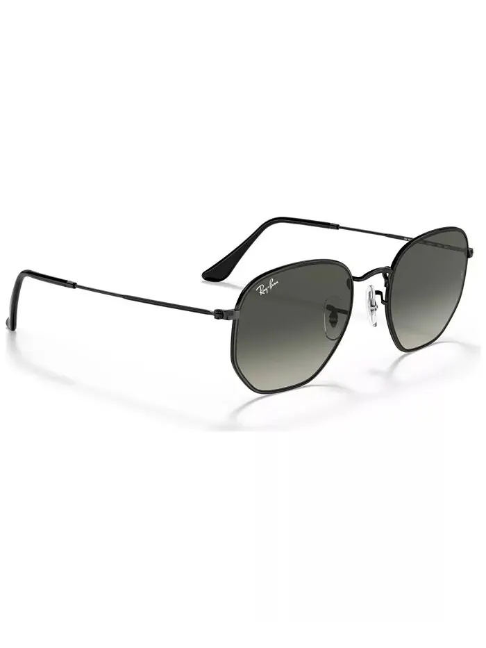 Солнцезащитные очки унисекс в шестиугольной оправе Ray-Ban — изображение 5 из 7, черный