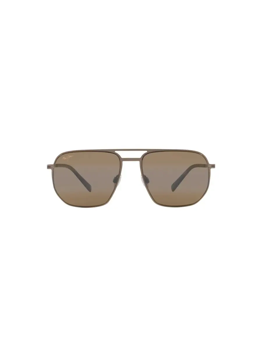 Поляризованные солнцезащитные очки Sharks Cove унисекс, MJ000745 Maui Jim — изображение 2 из 4, коричневый