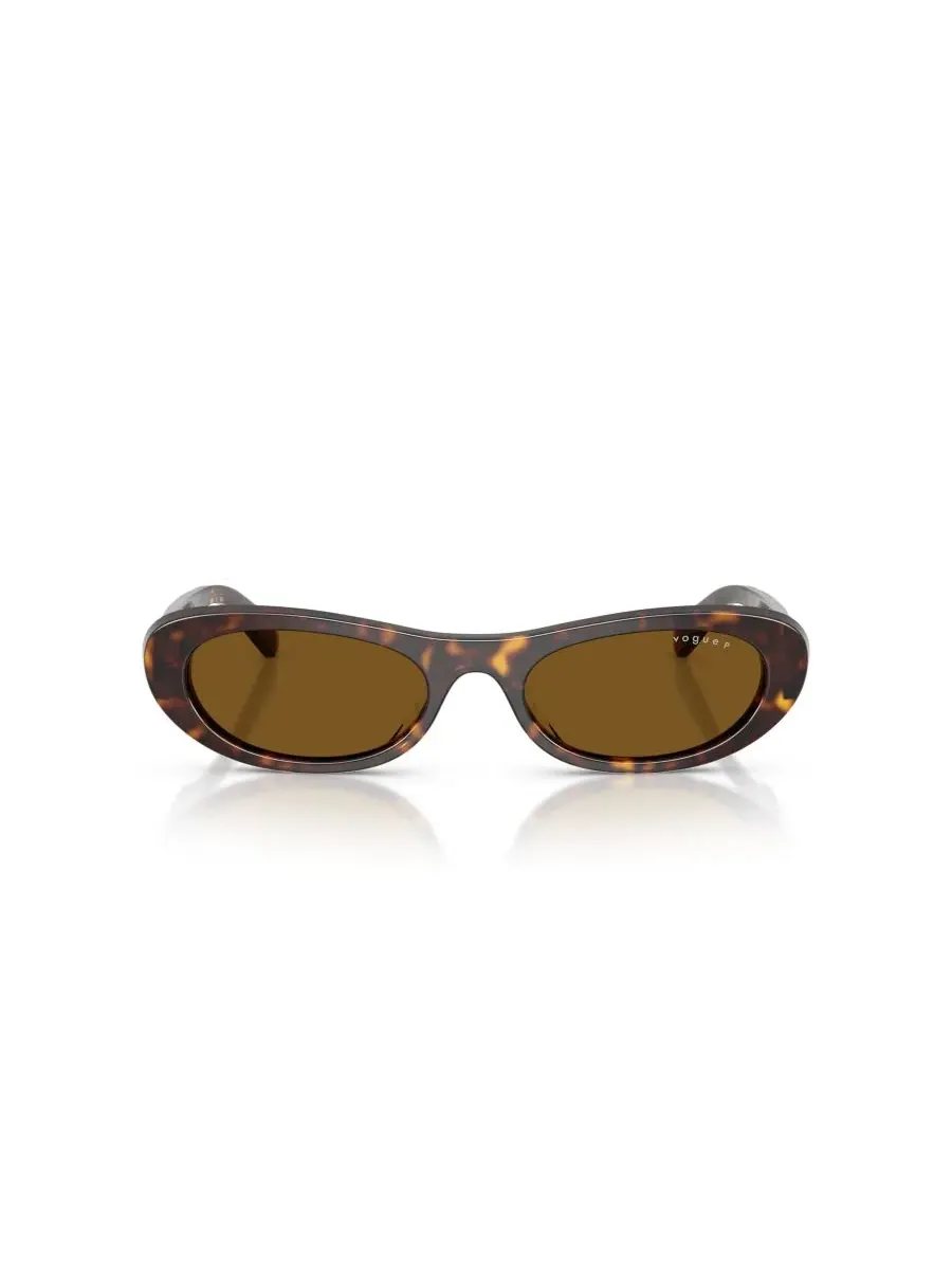 Женские поляризованные солнцезащитные очки, VO5695SU Vogue Eyewear, темно-havana — изображение 2 из 7, коричневый