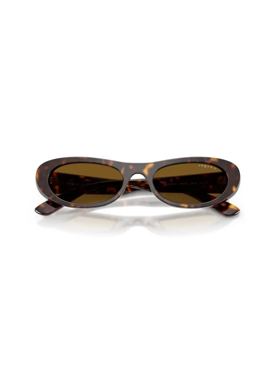 Женские поляризованные солнцезащитные очки, VO5695SU Vogue Eyewear, темно-havana — изображение 5 из 7, коричневый