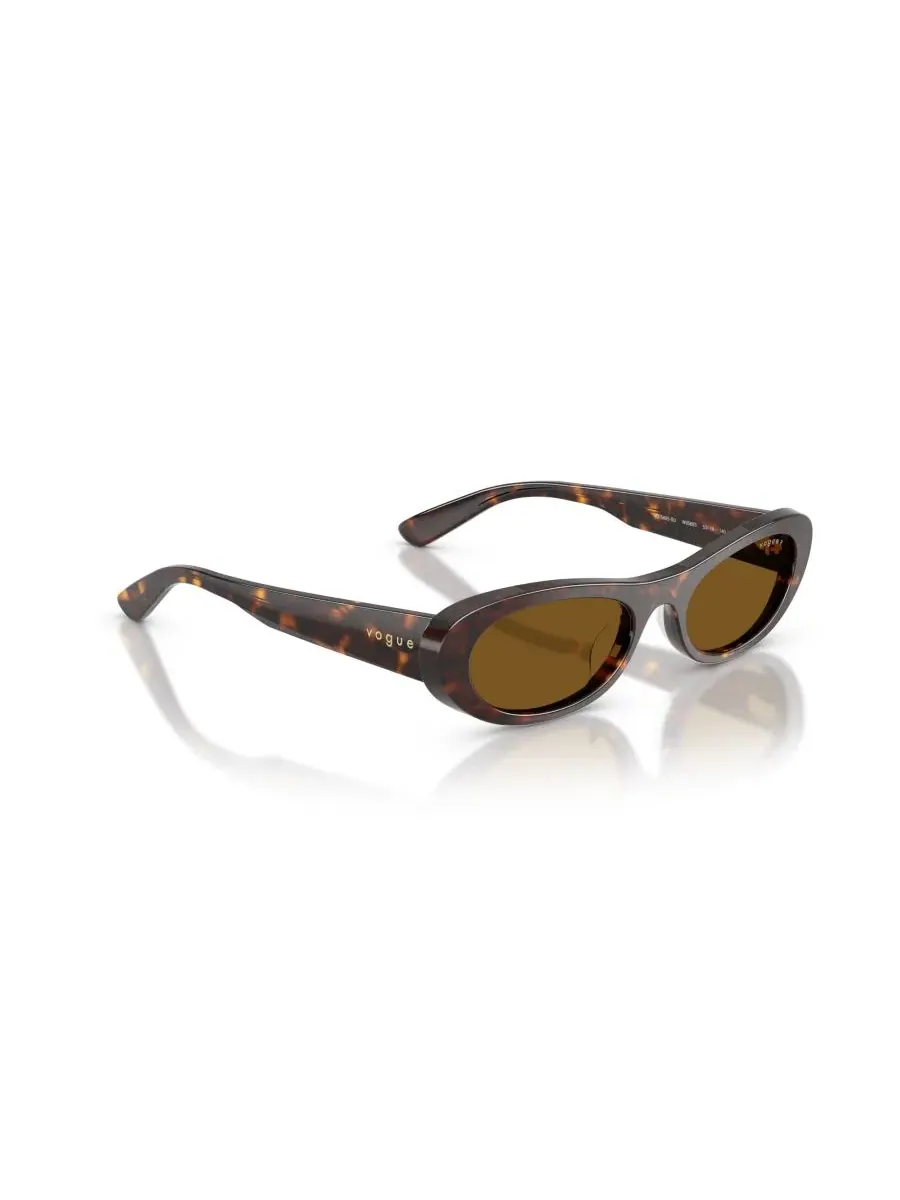 Женские поляризованные солнцезащитные очки, VO5695SU Vogue Eyewear, темно-havana — изображение 6 из 7, коричневый