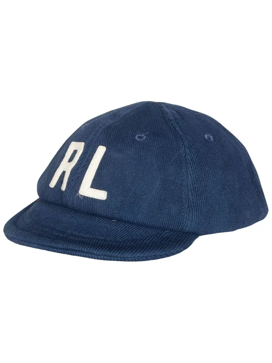 Мужская бейсболка в винтажном стиле Polo Ralph Lauren — изображение 1 из 3, темно-синий