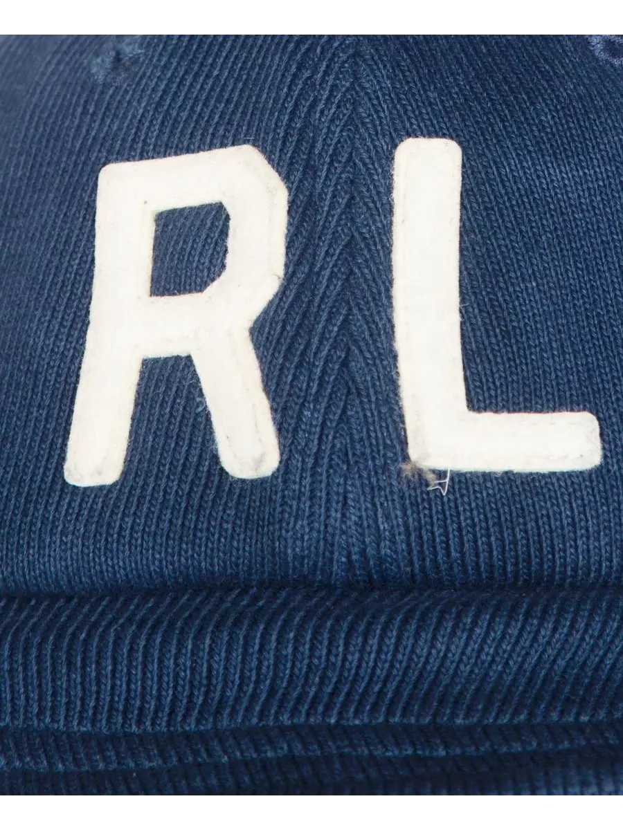 Мужская бейсболка в винтажном стиле Polo Ralph Lauren — изображение 3 из 3, темно-синий