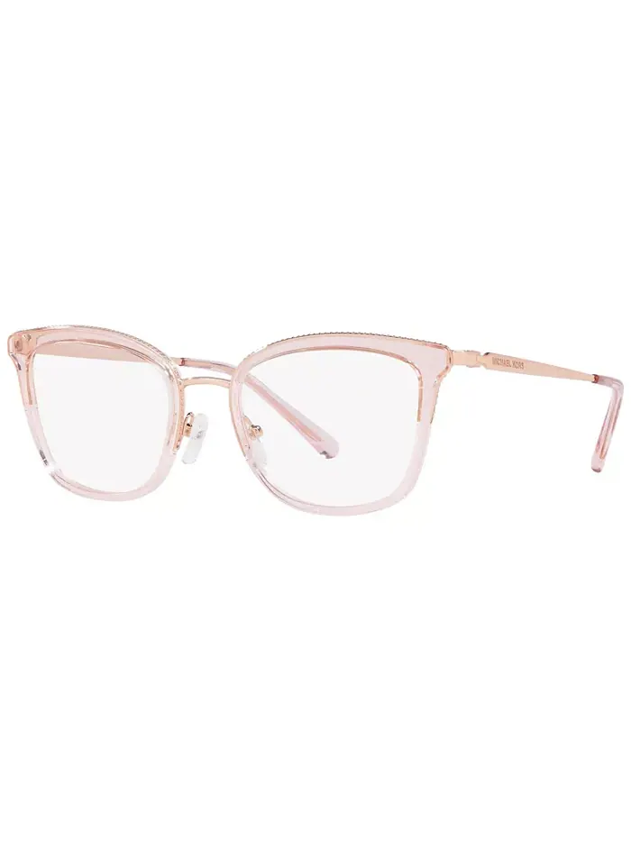 MK3032 Женские очки квадратной формы Michael Kors — изображение 1 из 4, розовый