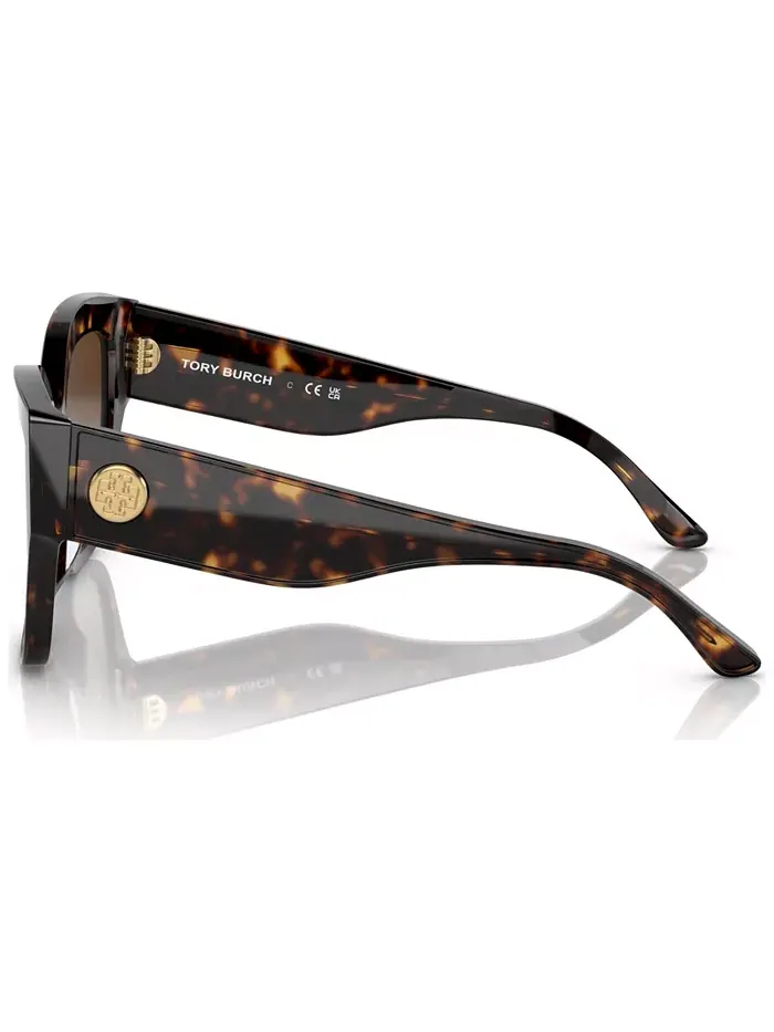 Женские солнцезащитные очки, TY7184U Tory Burch — изображение 4 из 7, коричневый