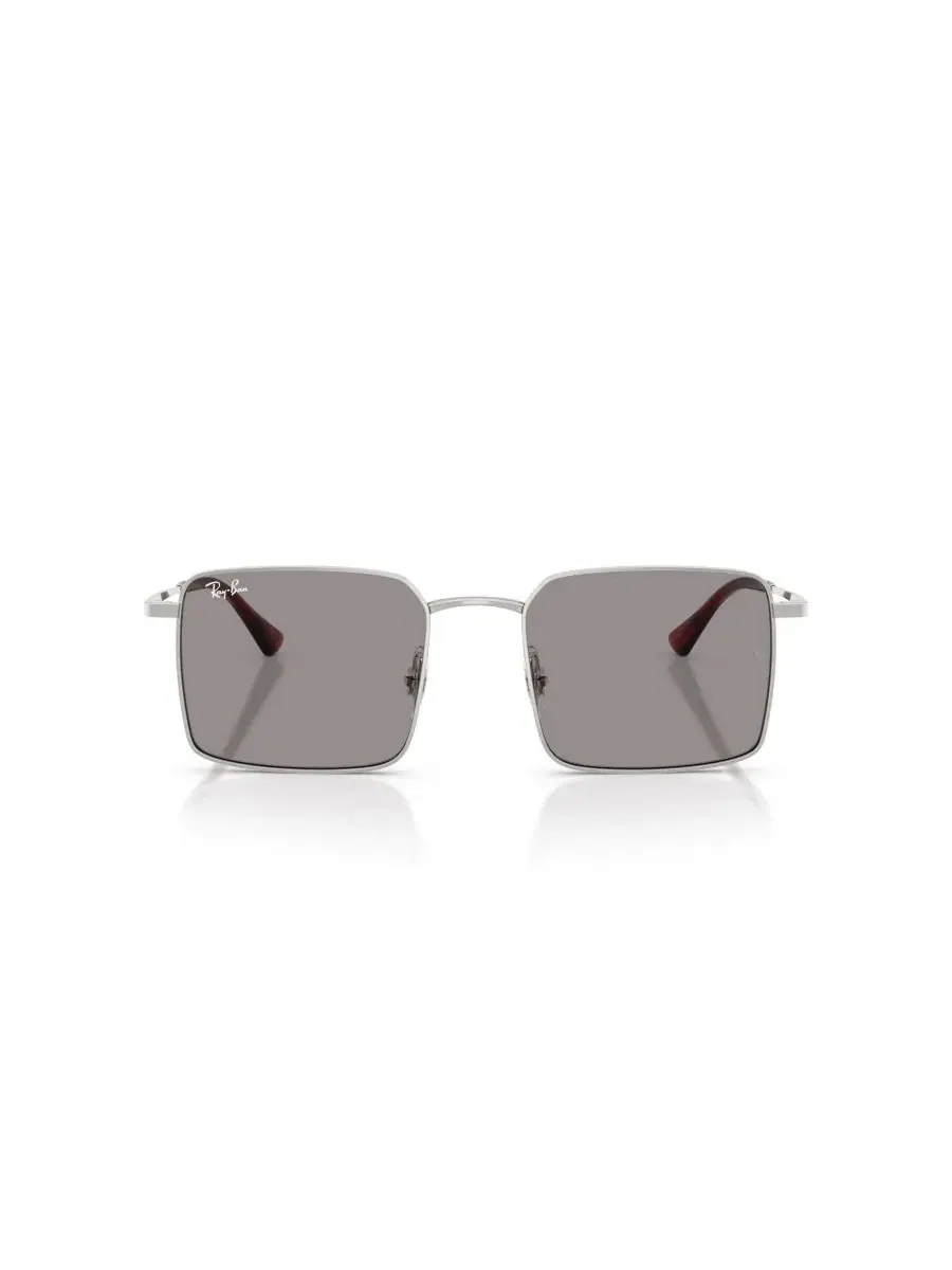 Солнцезащитные очки унисекс квадратной формы, RB3782 Ray-Ban — изображение 3 из 7, серебряный
