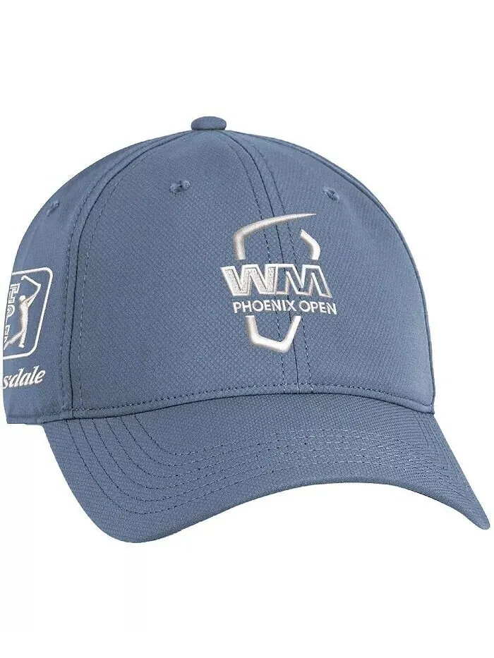 Мужская и женская синяя регулируемая шапка WM Phoenix Open Frio Ultimate Fit Aero Sphere Tech Ahead — изображение 2 из 4