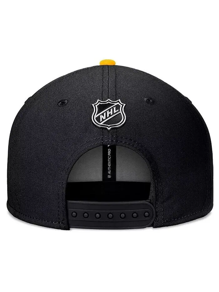 Мужская черная кепка Snapback проекта НХЛ "Бостон Брюинз 2024" Fanatics — изображение 3 из 4, черный золотистый