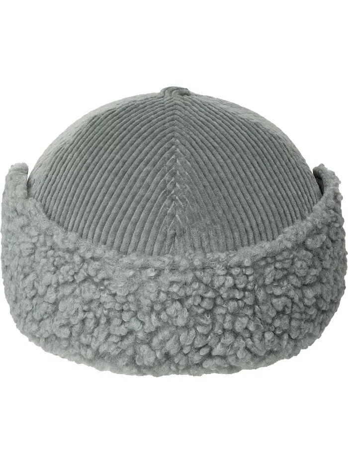 Уютная бейсбольная шапка-ушанка Cozy Cord Kangol — изображение 2 из 3, зеленый