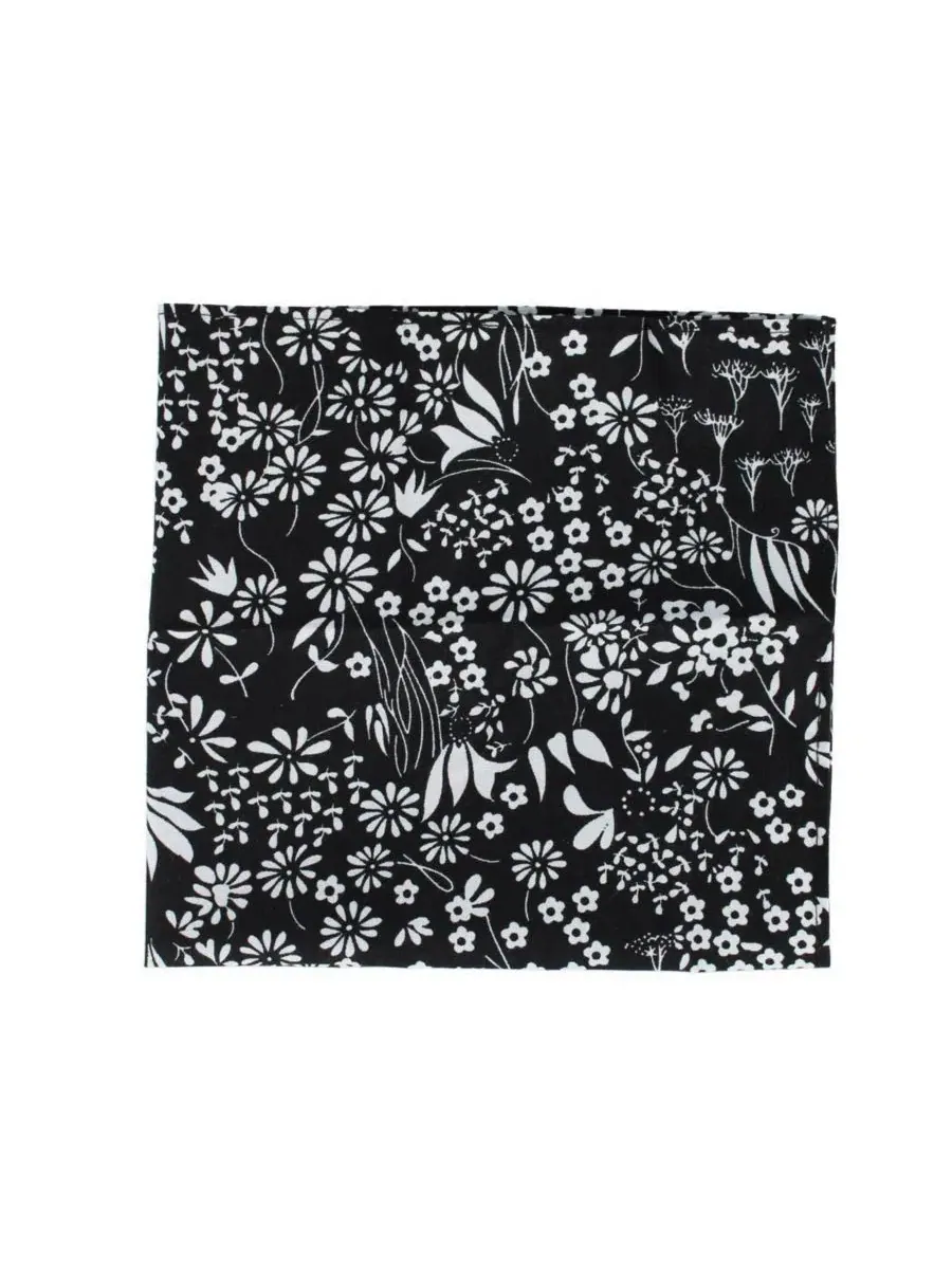 Набор из 3 мужских хлопковых носовых платков Ezra'a Stately Floral Trafalgar — изображение 2 из 5
