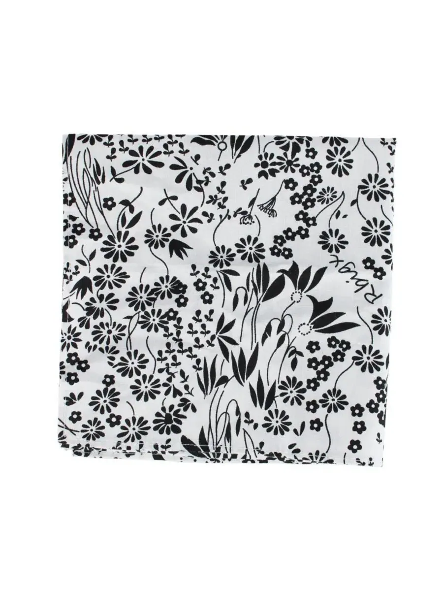 Набор из 3 мужских хлопковых носовых платков Ezra'a Stately Floral Trafalgar — изображение 3 из 5