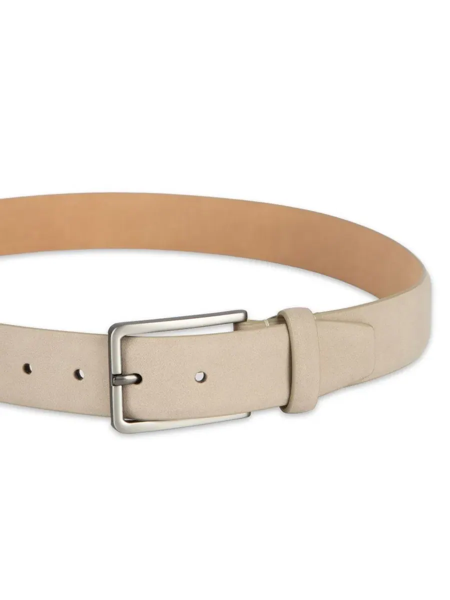Мужской эластичный пояс AlfaTech Stretch Dress Belt Alfani — изображение 3 из 5, бежевый