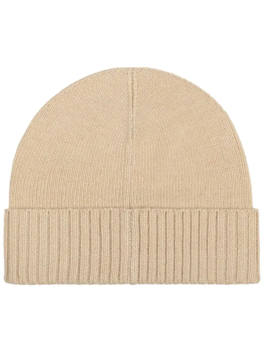 Шапка Equestrian Buckle Merino Knit Hat Lauren Ralph Lauren — изображение 2 из 5, коричневый