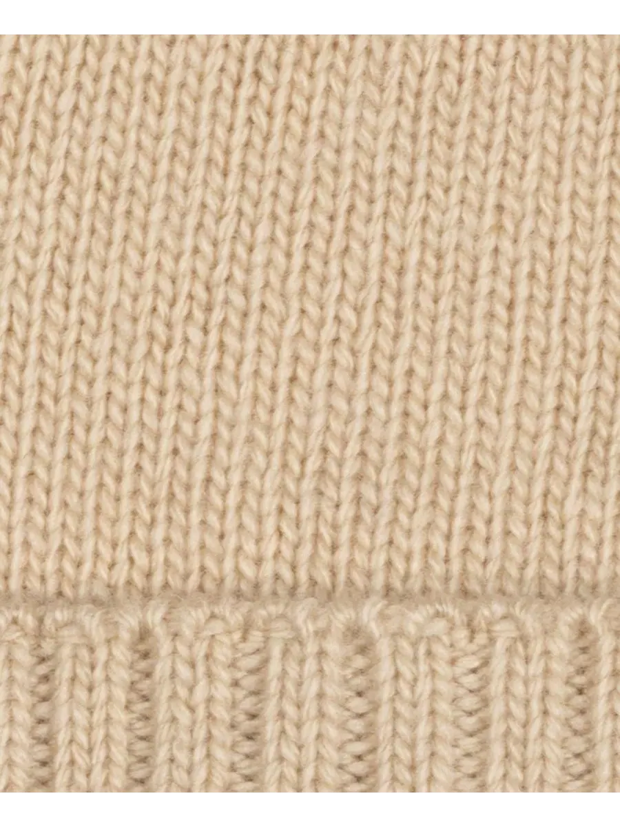 Шапка Equestrian Buckle Merino Knit Hat Lauren Ralph Lauren — изображение 4 из 5, коричневый
