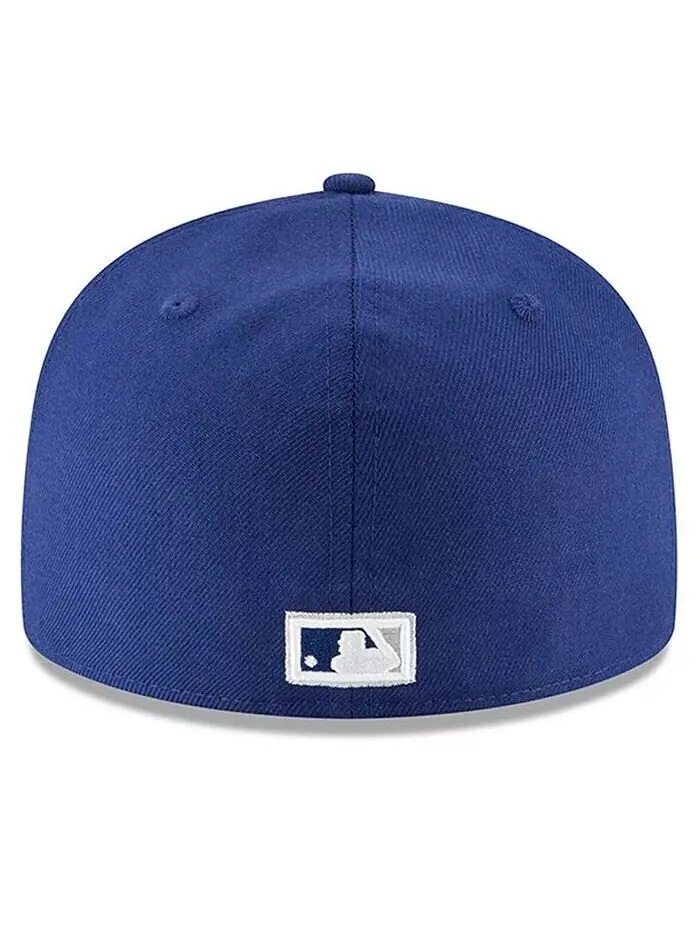 Мужская шерстяная шапка Royal Chicago Cubs Cooperstown Collection 59FIFTY Fitted New Era — изображение 4 из 4