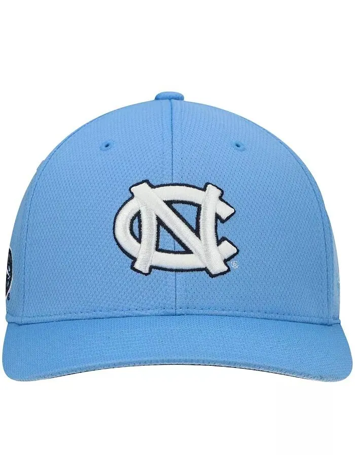 Мужская бейсболка Carolina Blue North Carolina Tar Heels Reflex Logo Flex Top of the World — изображение 2 из 4