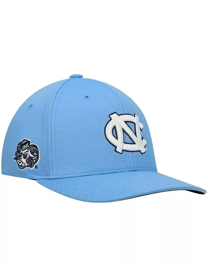 Мужская бейсболка Carolina Blue North Carolina Tar Heels Reflex Logo Flex Top of the World — изображение 3 из 4