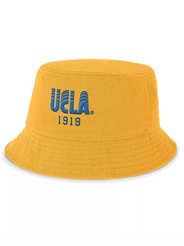 Мужская золотая панама UCLA Bruins Legacy Apex Nike — изображение 1 из 2
