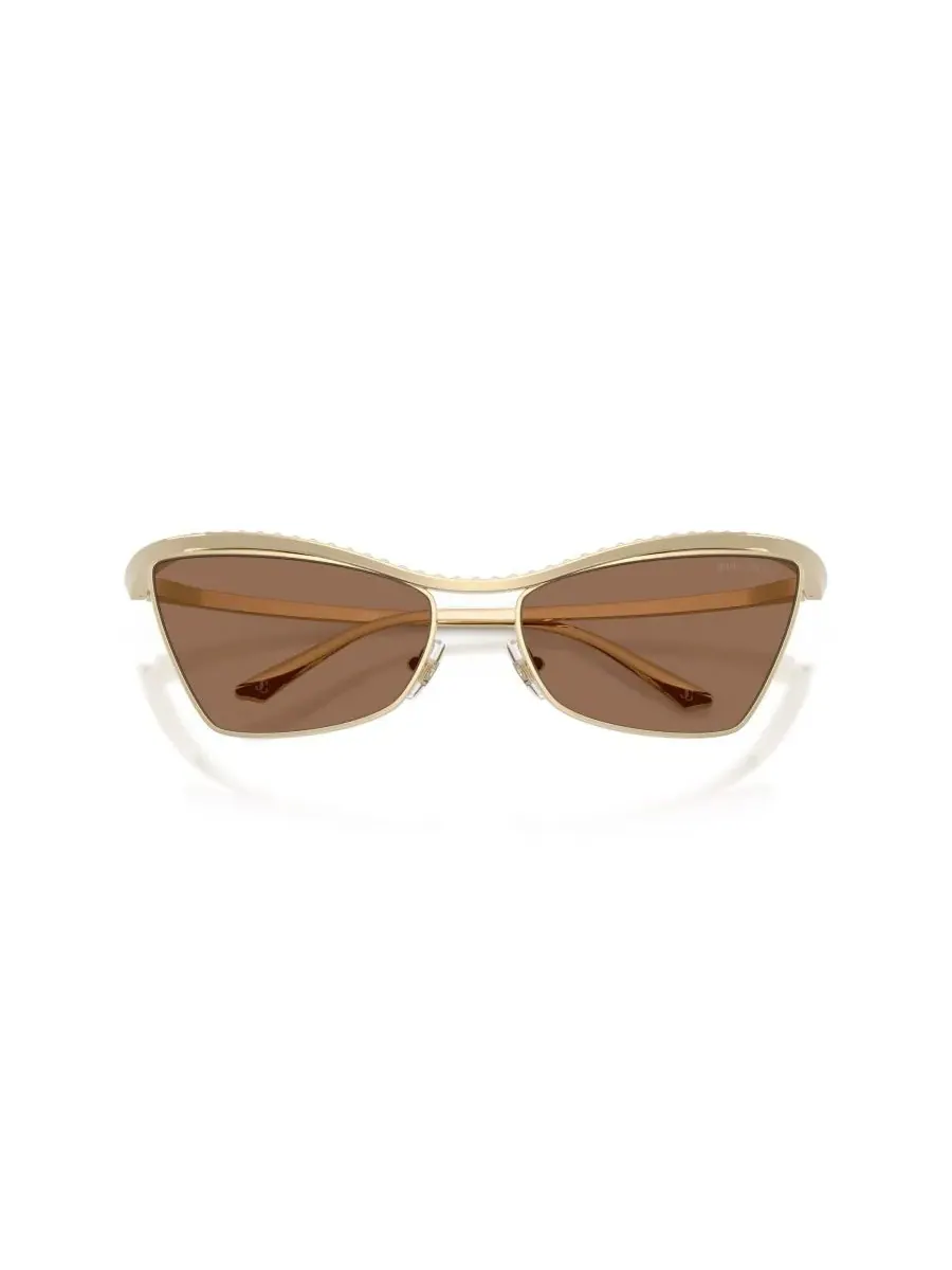 Женские солнцезащитные очки «кошачий глаз», JC4014H Jimmy Choo, pale золото — изображение 5 из 6, бледный золотистый