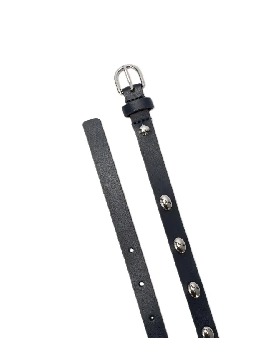 Ремень с металлическими заклепками Kate Spade New York — изображение 3 из 5, синий