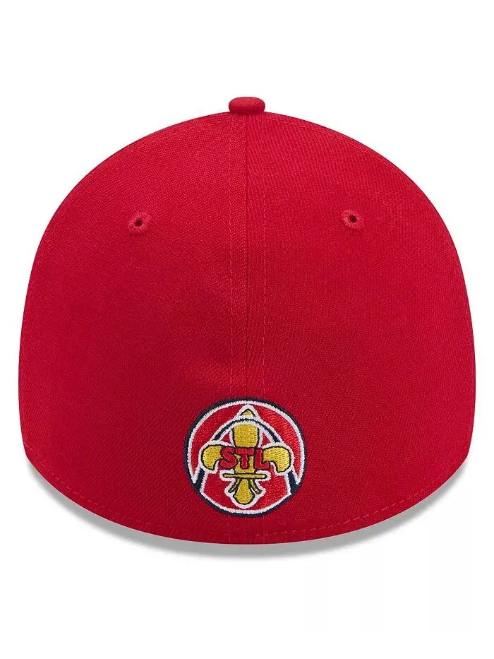 Мужская красная бейсболка St. Louis Cardinals 2024 City Connect 39THIRTY Flex New Era — изображение 3 из 4