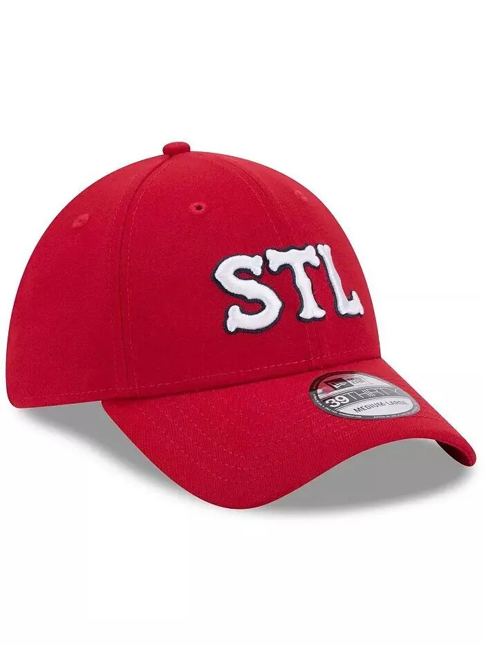 Мужская красная бейсболка St. Louis Cardinals 2024 City Connect 39THIRTY Flex New Era — изображение 4 из 4