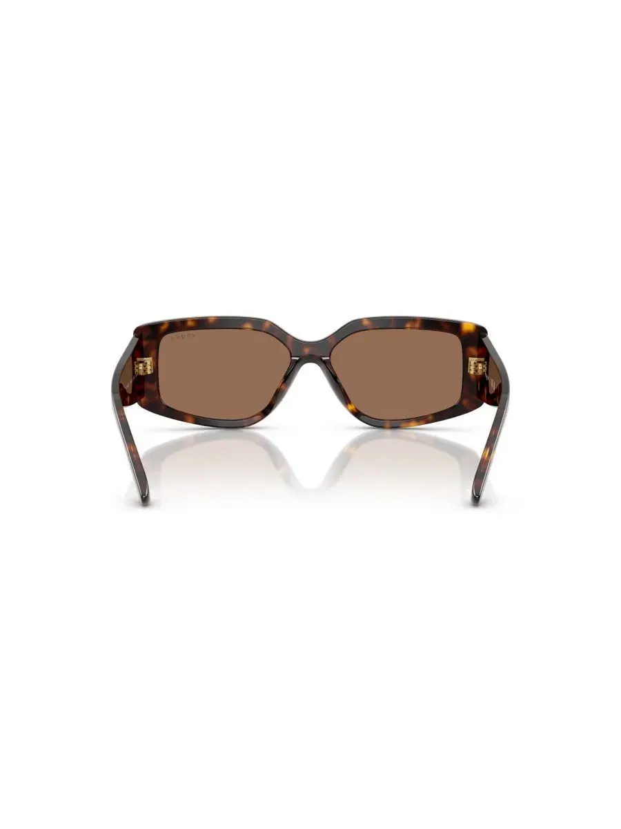 Женские прямоугольные солнцезащитные очки, VO5642SU Vogue Eyewear, темно-havana — изображение 4 из 7, коричневый