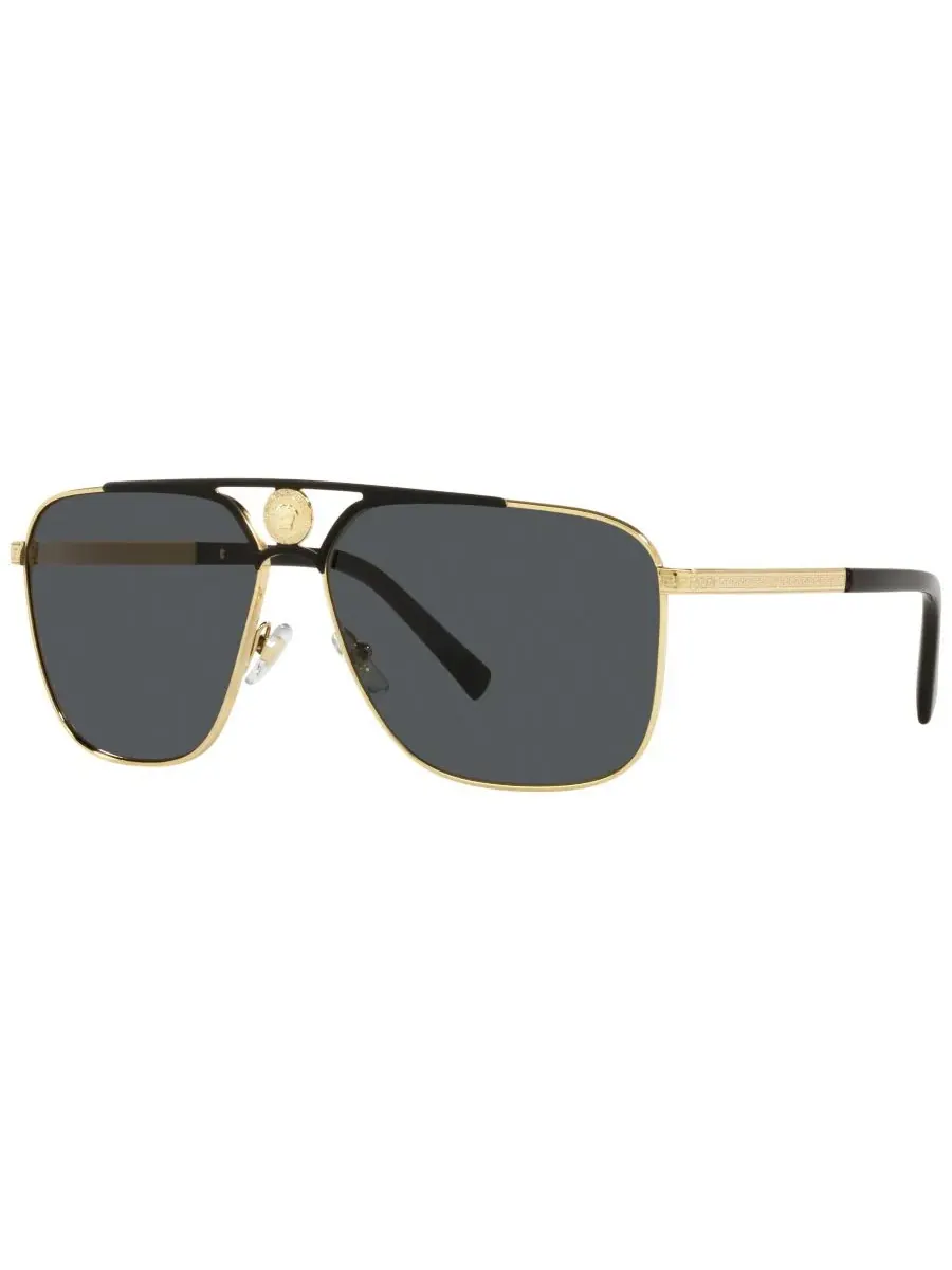 Мужские солнцезащитные очки, VE2238 Versace, золото-tone